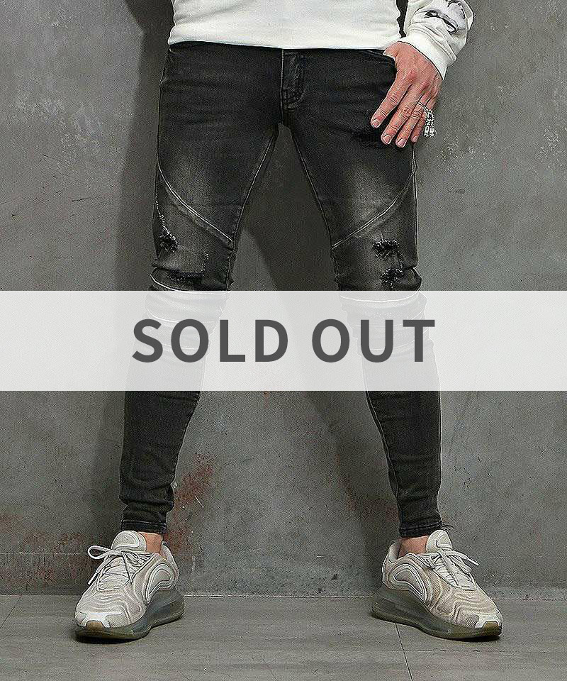 Biker Ddenim Pants デニムパンツ