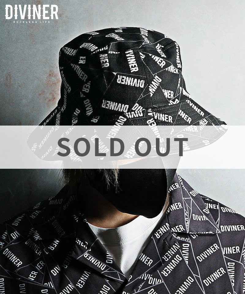 【OWN ROOTS】Packing Tape Logo Bucket Hat