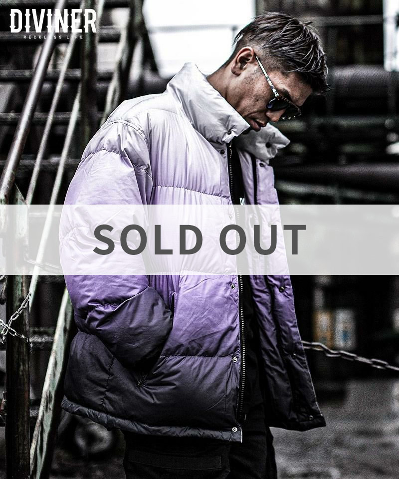 Gradation Padded Jacket