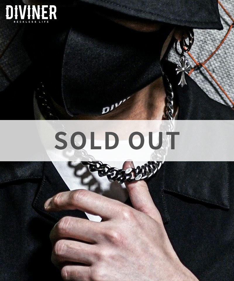 Flatlink Chain Neckless（ブラック）