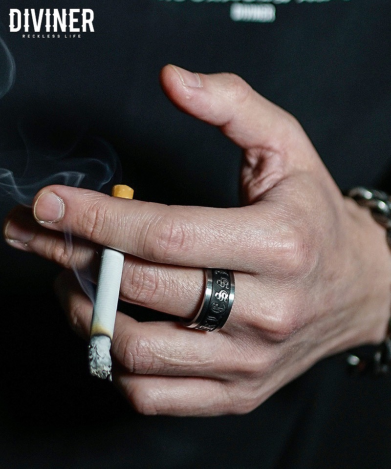 Black Letter Ring