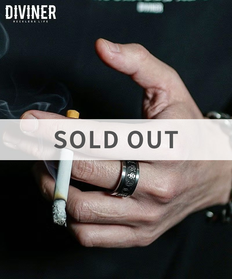 Black Letter Ring