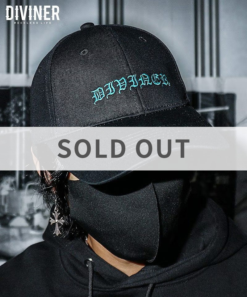 【BlackLetter】 Embroidery Cap （Limited Color）