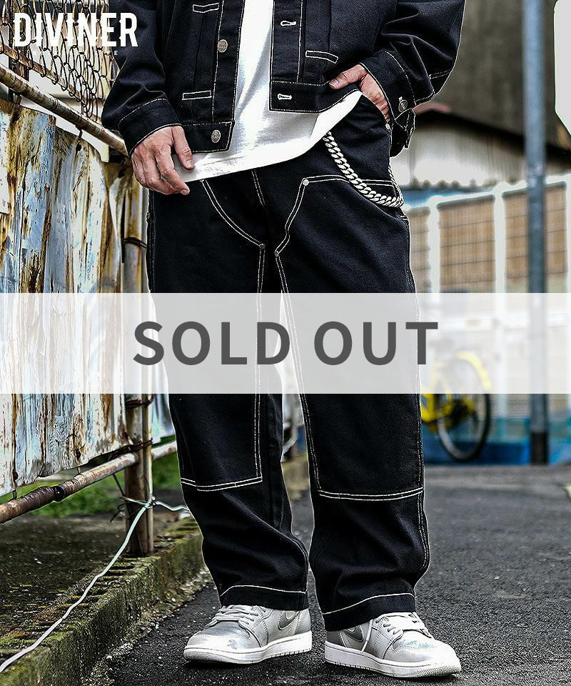 Black Denim Pants/ブラックデニムパンツ