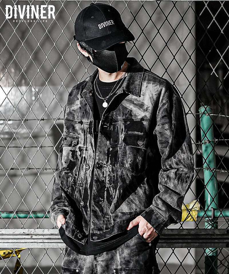 Erosion Denim Jacket/イロージョンデニムジャケット