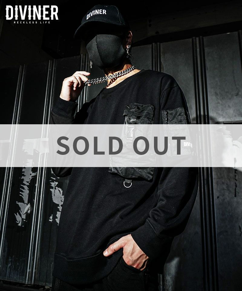 Switching Pocket Sweatshirt