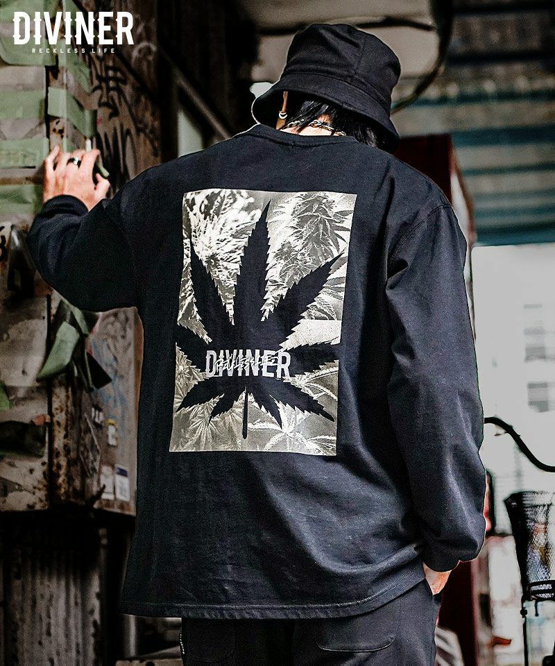 ウィードロングスリーブTシャツ