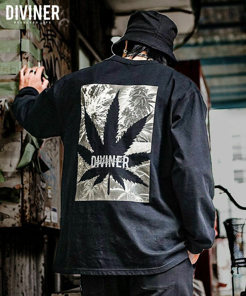 ウィードロングスリーブTシャツ