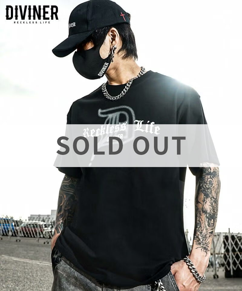 ドロップドディースプレーTシャツ