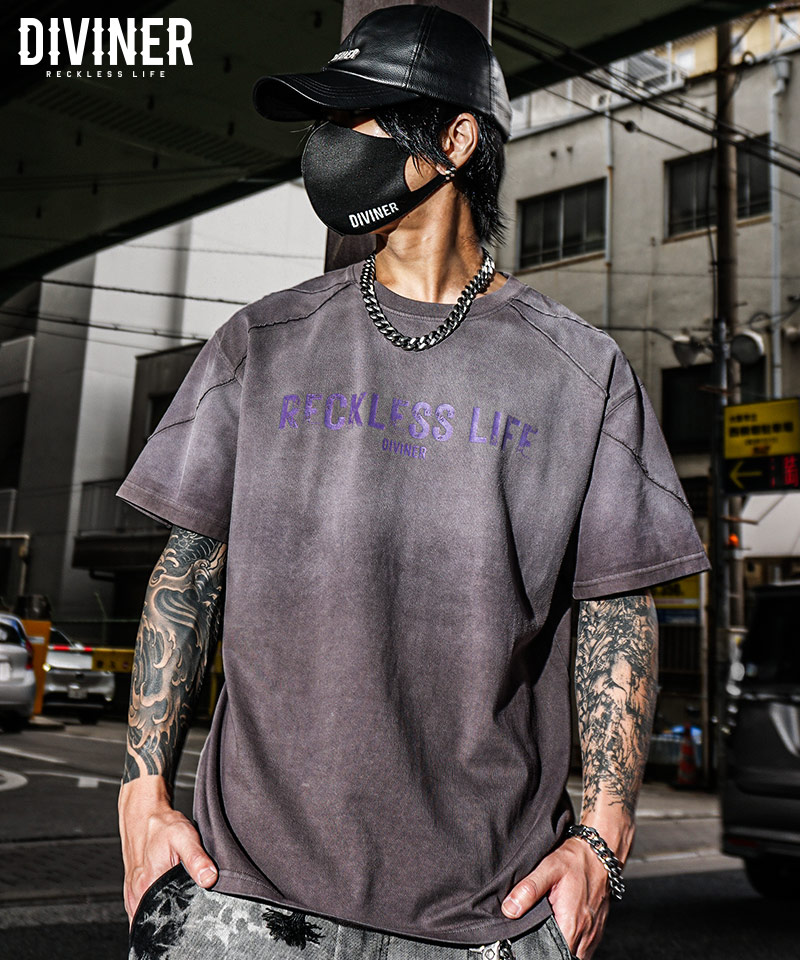 Shoulder Switching TEE(ダークラベンダー)