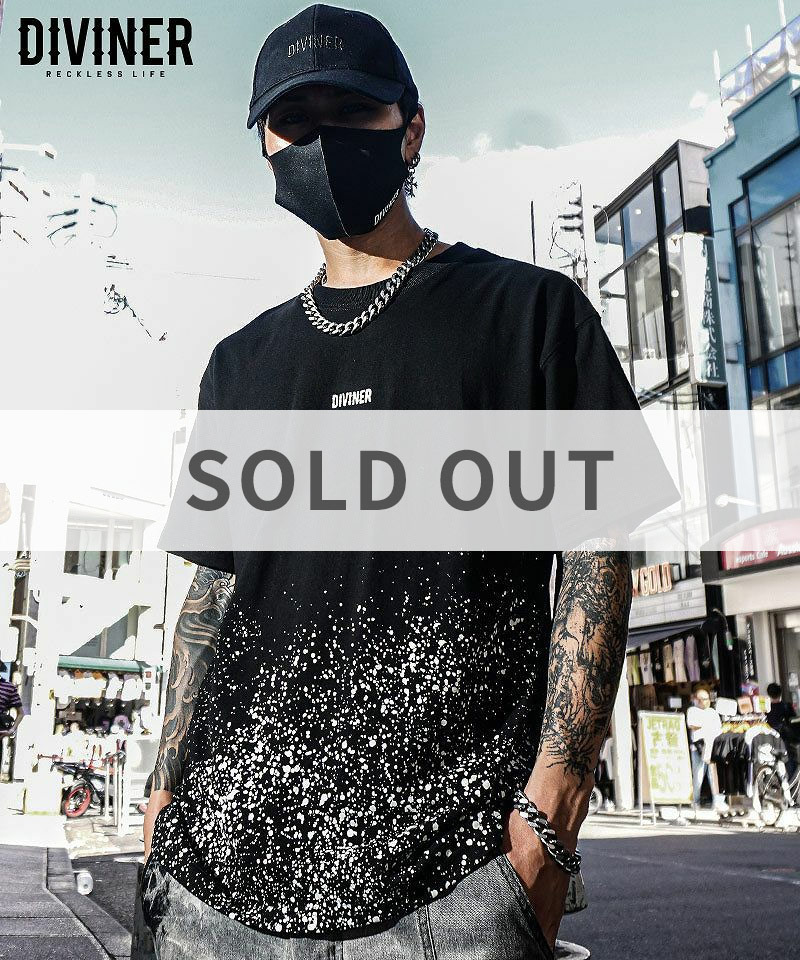 パウダーディスチャージTシャツ