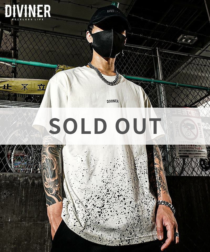 パウダーディスチャージTシャツ