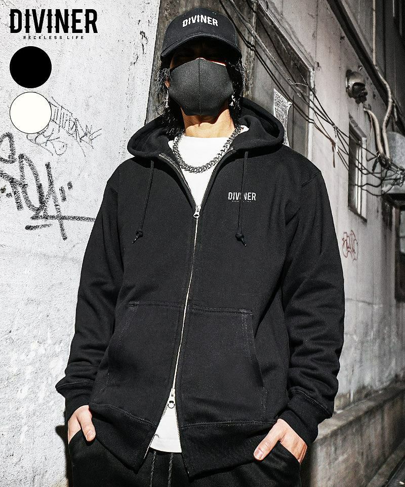 Standard Back Logo Zip Hoodie
