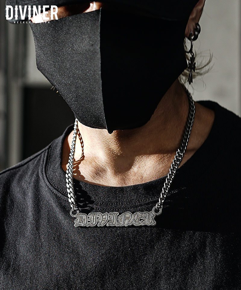 【Black Letter】Embodiment Chain Necklace