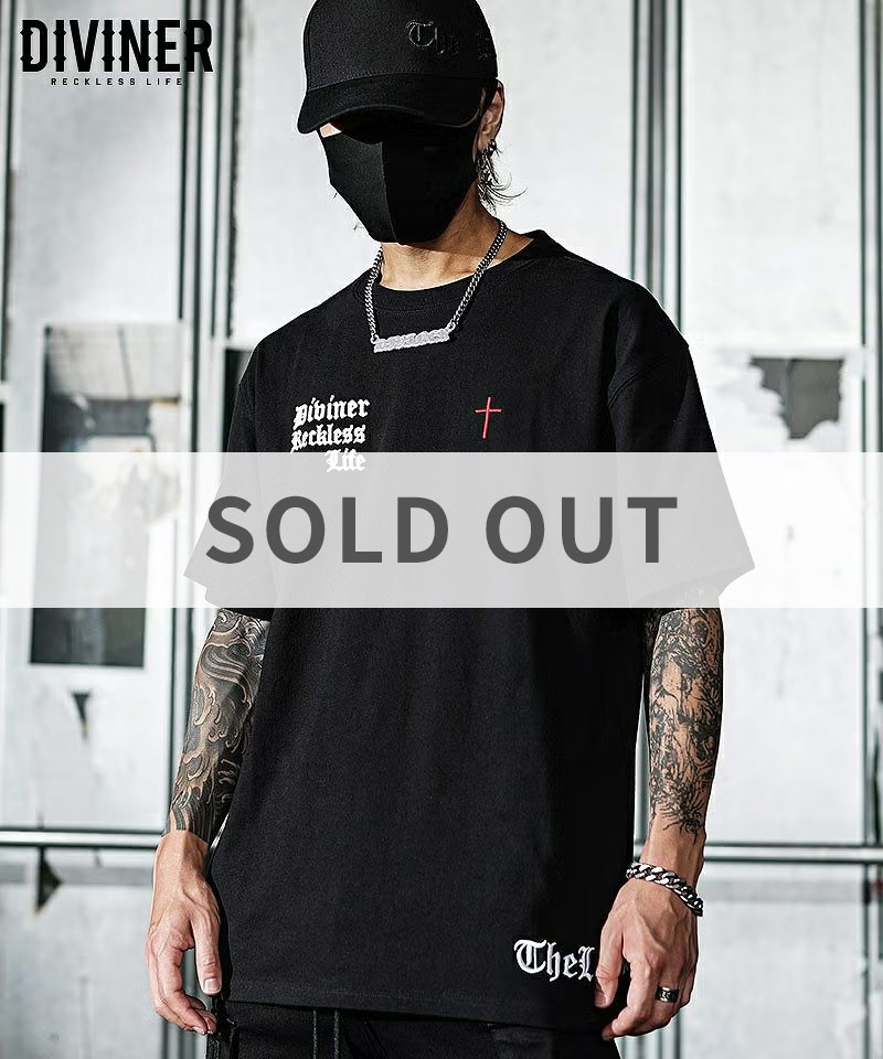 Serious Determination TEE(ブラック/ホワイト)