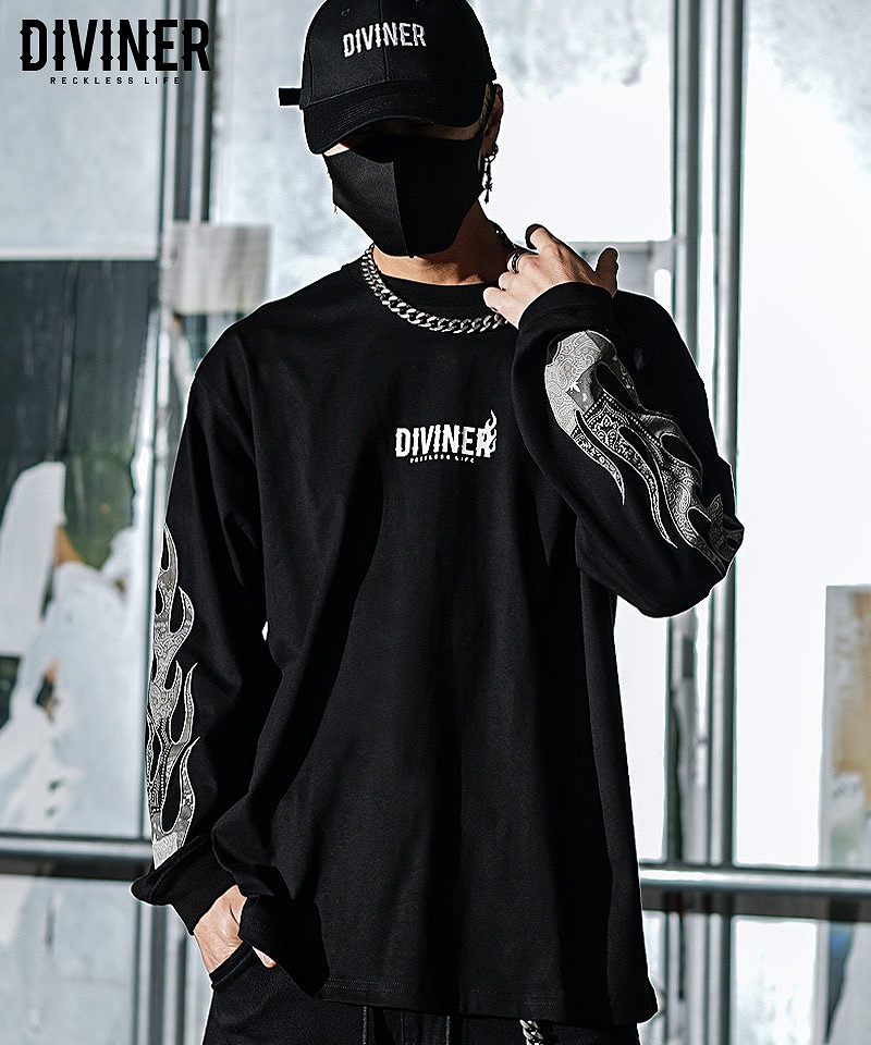 Ignis L/TEE(ブラック/グレー)