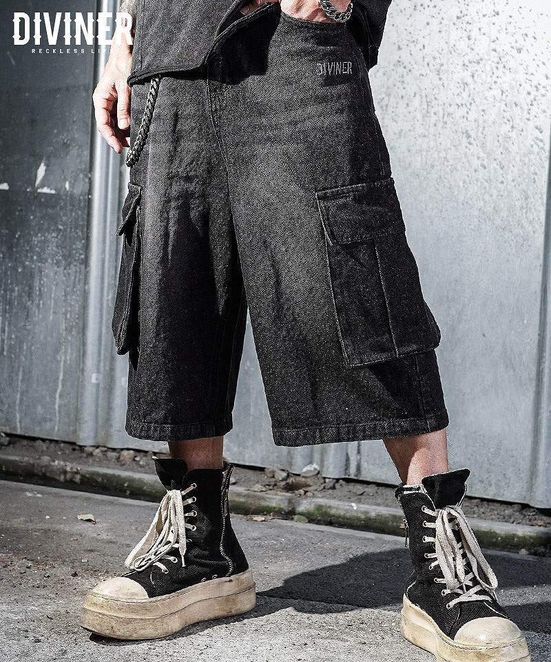 Vintage Baggy Denim Shorts