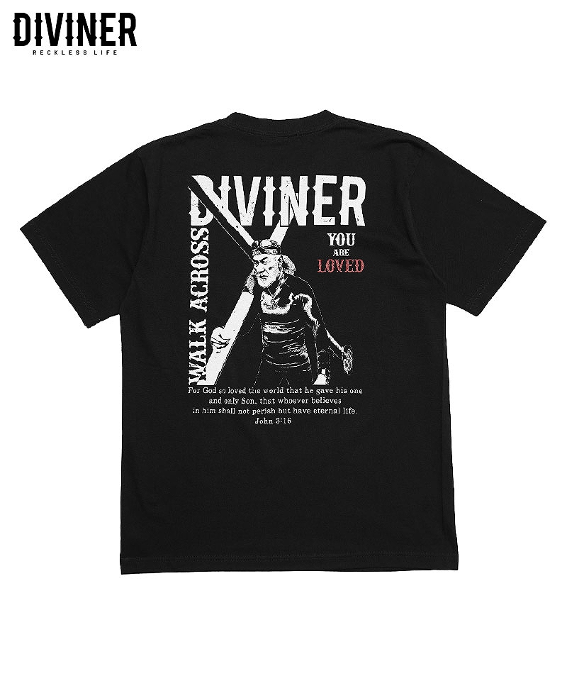 ARTHUR HOLLANDS×DIVINER Collaboration Graphic TEE