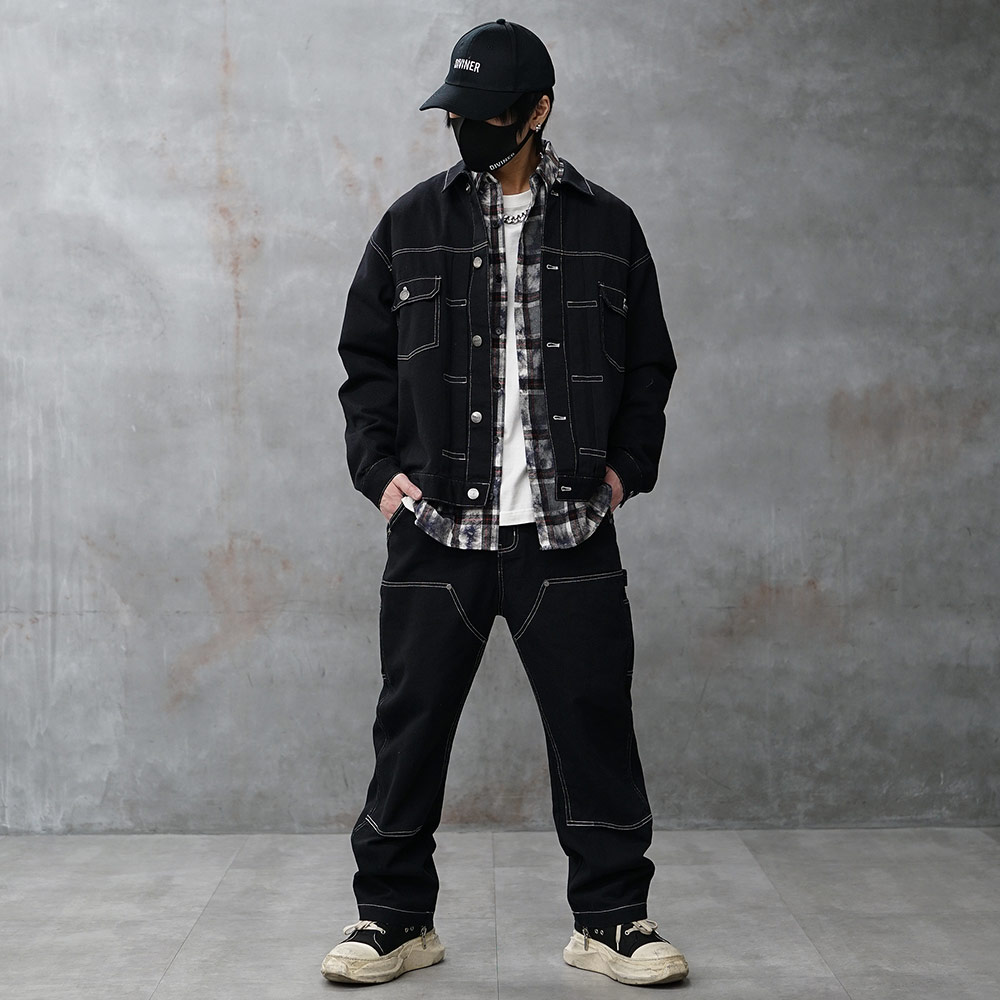 モノトーンなアメカジ