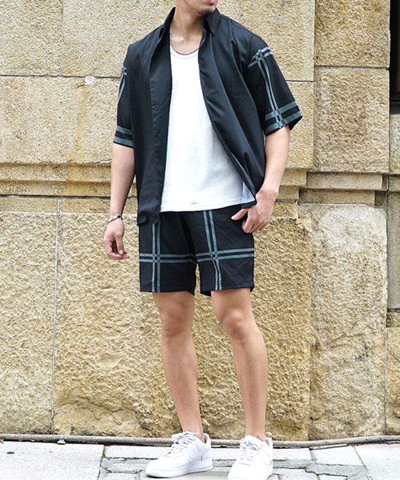 セットアップで大人色気を演出