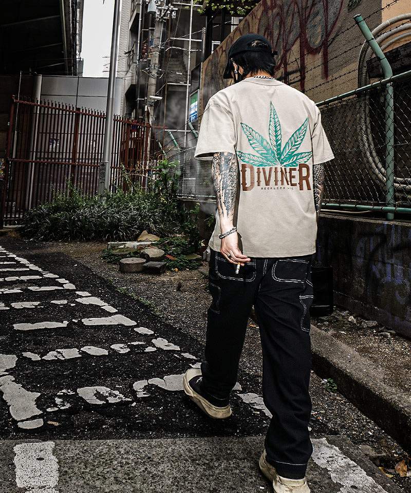 デニムカーゴショーツ×スプラッシュT！「重さ」を残した夏のHIPHOPコーデ