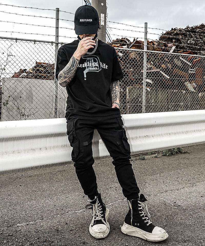 メリハリのあるシルエット