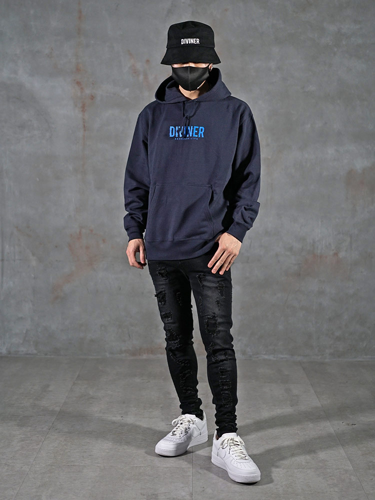 ラフな止め結びで抜け感を②