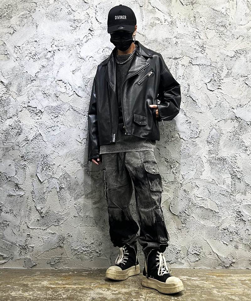 グレーロンTで重さを解消するストリートコーデ