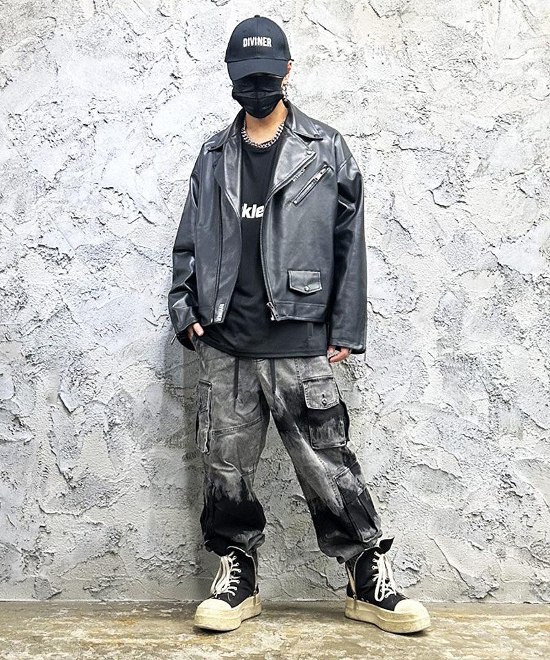 ロゴTで個性を魅せるストリート系コーデ