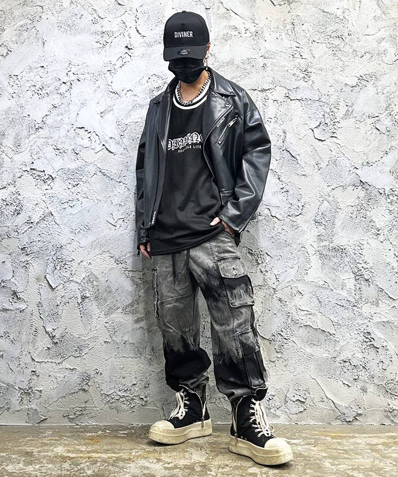 メッシュレイヤードで差をつけるストリート系コーデ