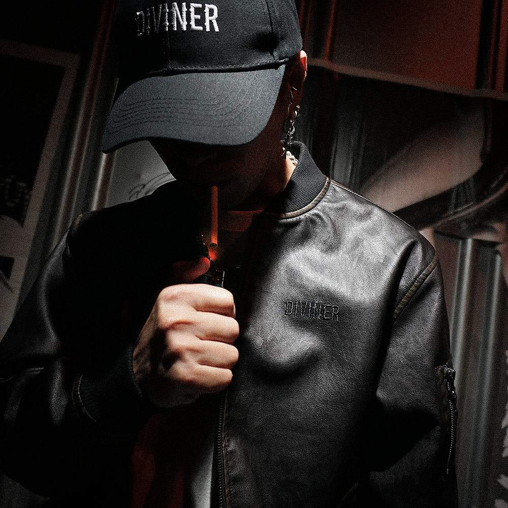 Dirty Leather MA-1 Jacket