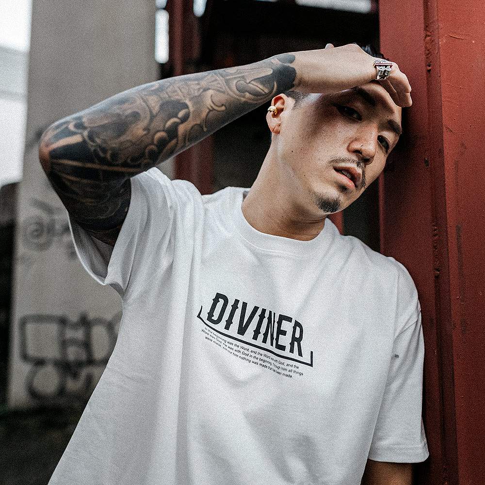 Message Logo TEE(ホワイト)