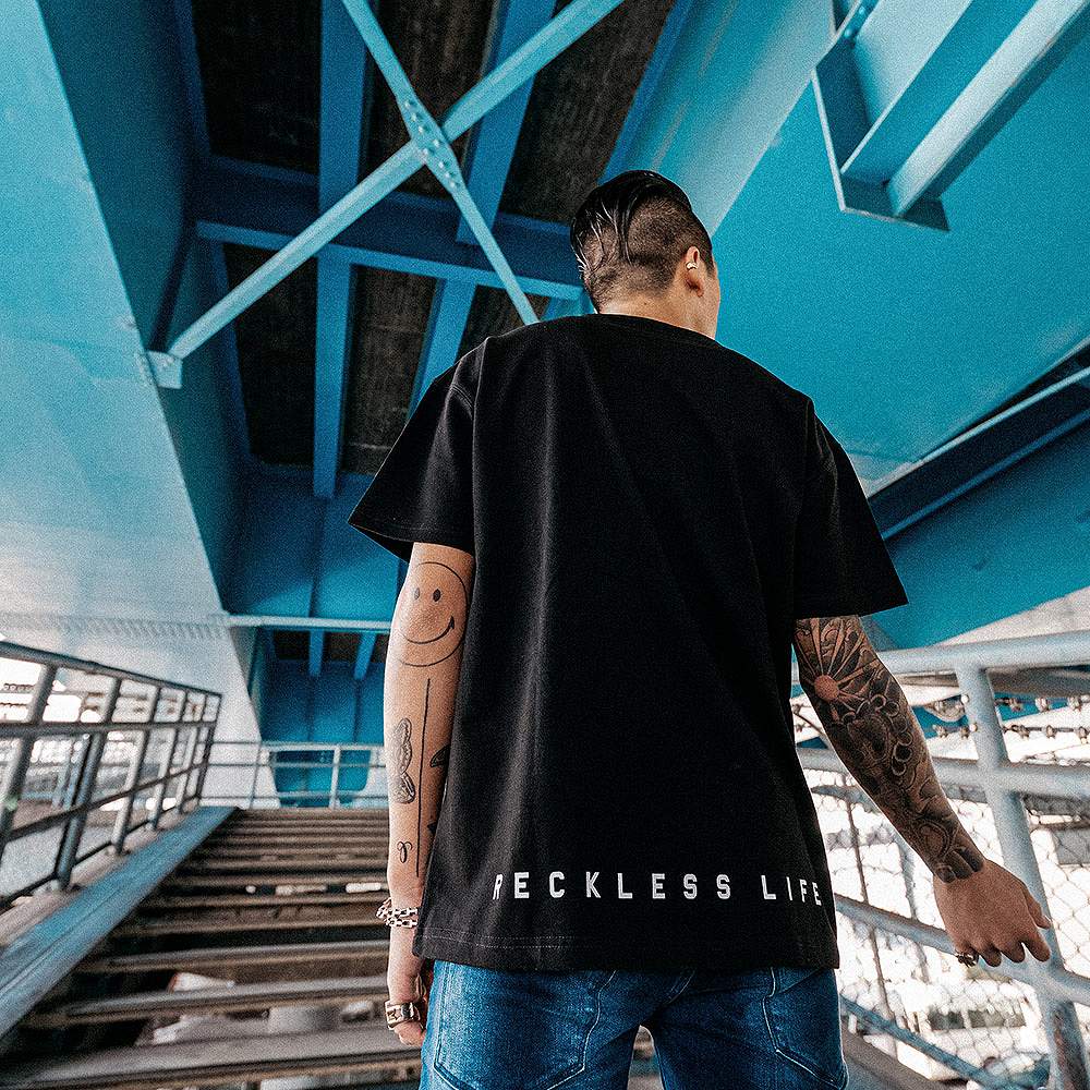 Message Logo TEE(ブラック)