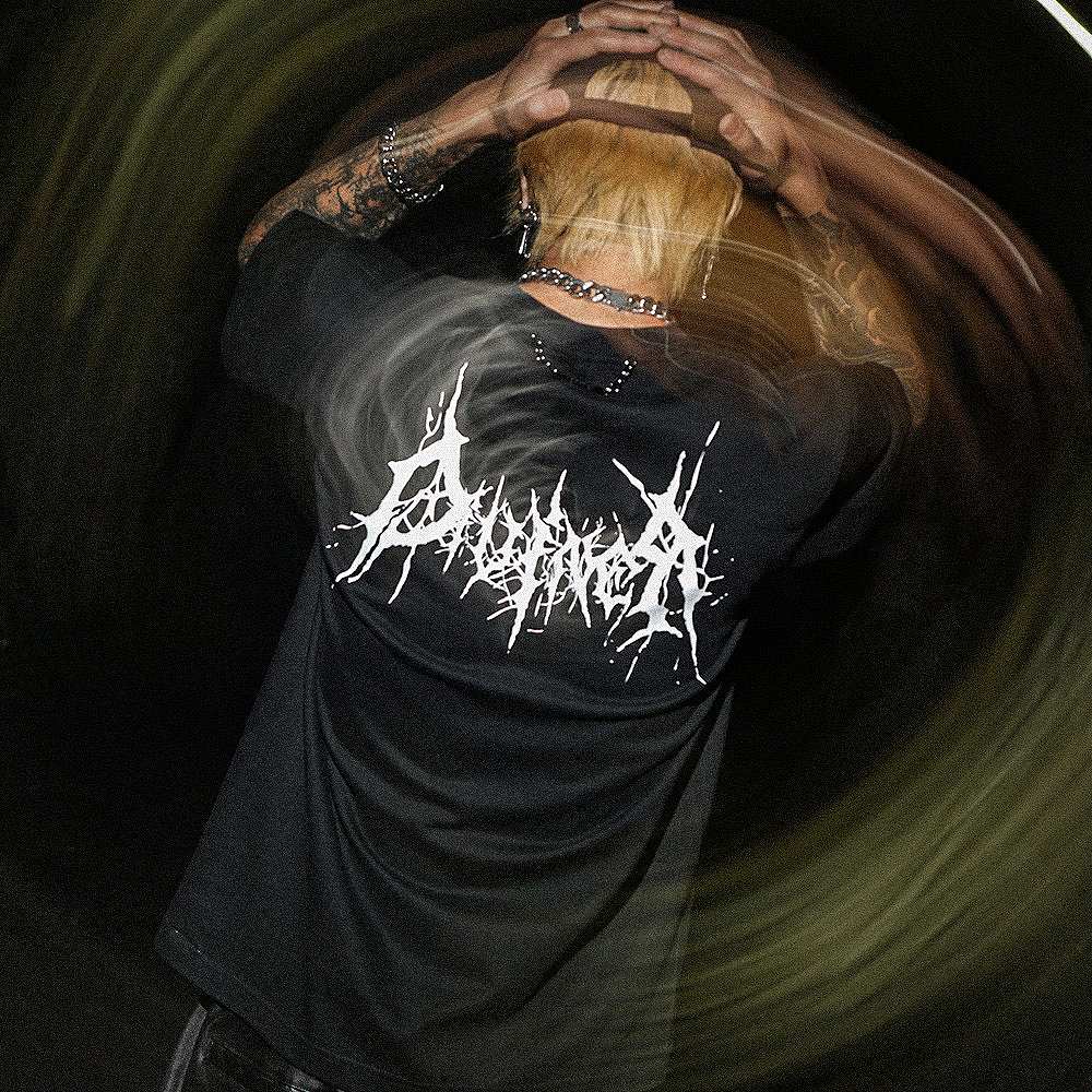 Death Incantation TEE(ブラック/ホワイト)