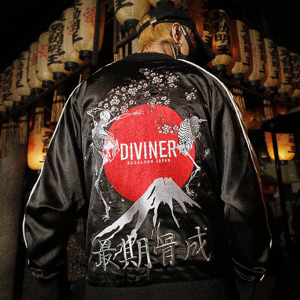 【DIVINER JAPAN】最期骨成 Souvenir Jacket