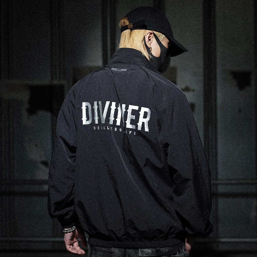 Standard Nylon Jacket(ブラック/メタル)