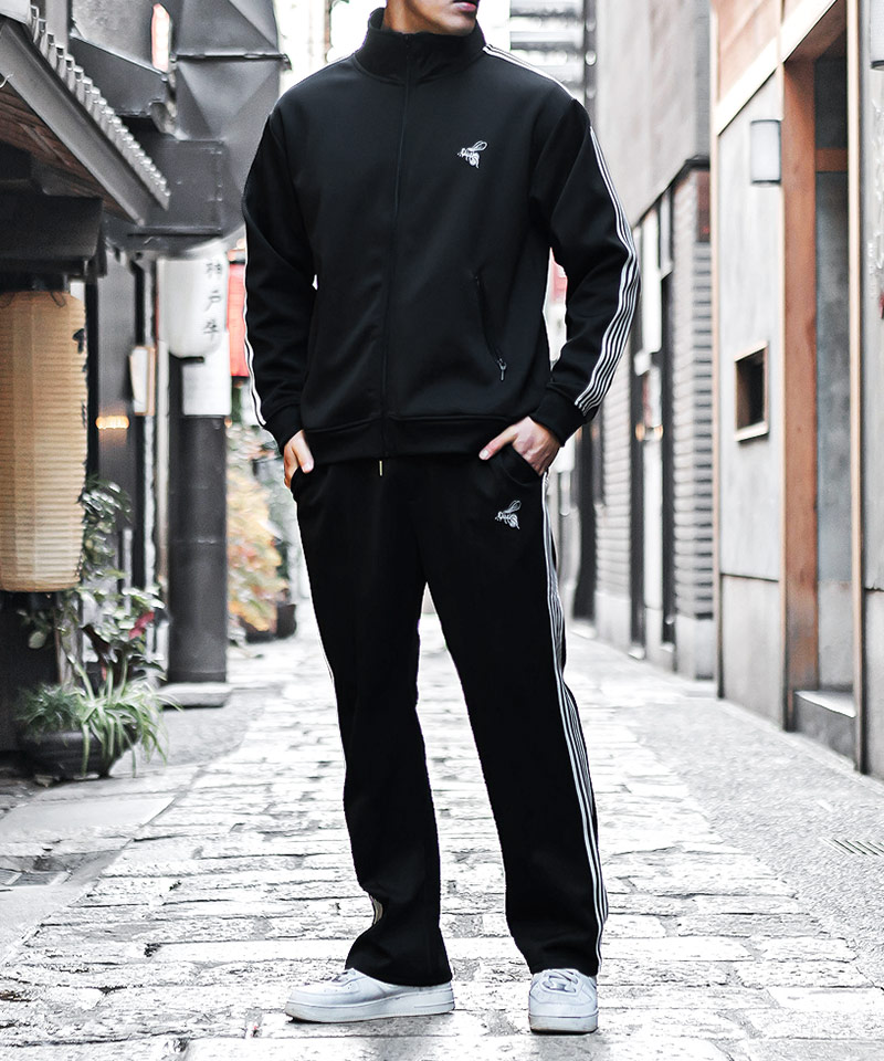 オールブラックの男前セットアップ