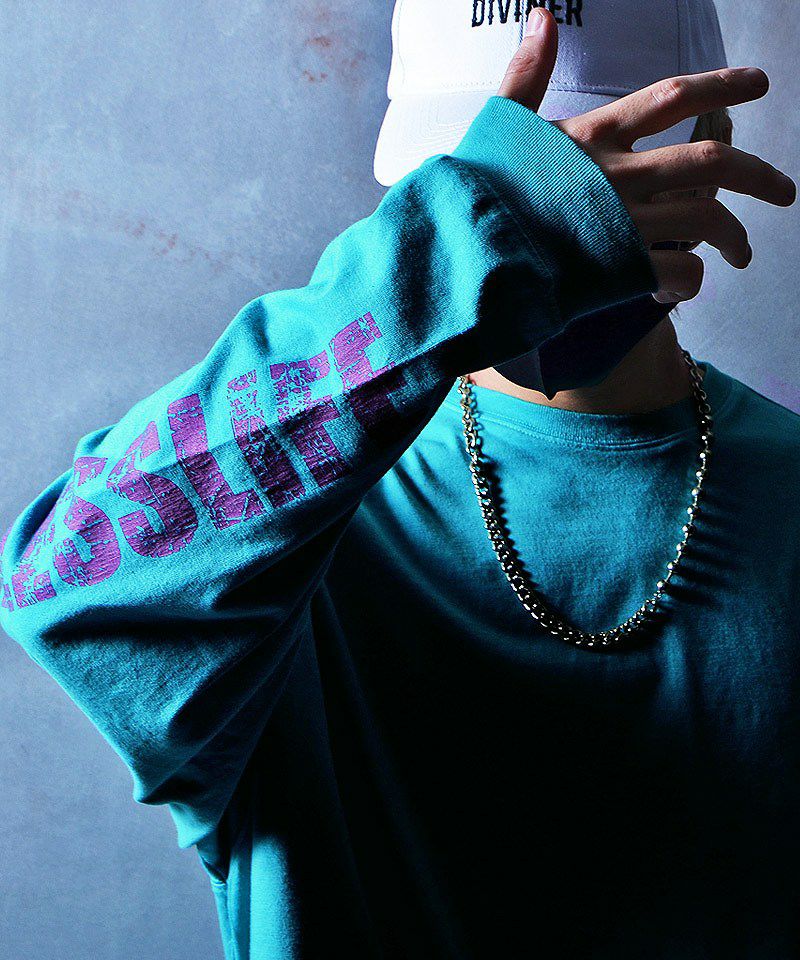 Grangelogo L/S TEE（ターコイズ）ロンT