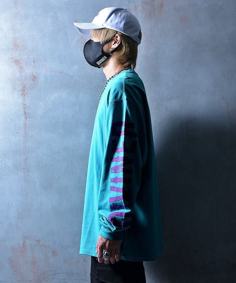 Grangelogo L/S TEE（ターコイズ）ロンT