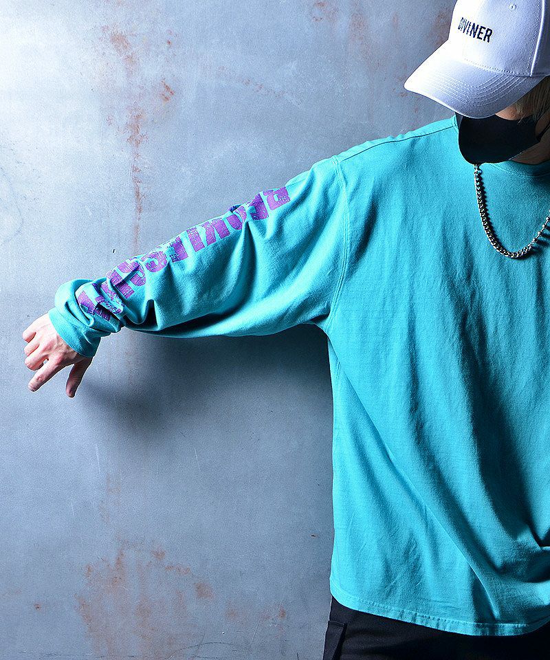 Grangelogo L/S TEE（ターコイズ）ロンT