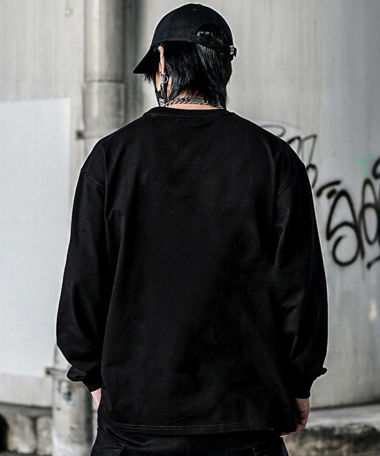 Existence L/TEE（ブラック） ロンT｜【公式】DIVINER（ディバイナー）