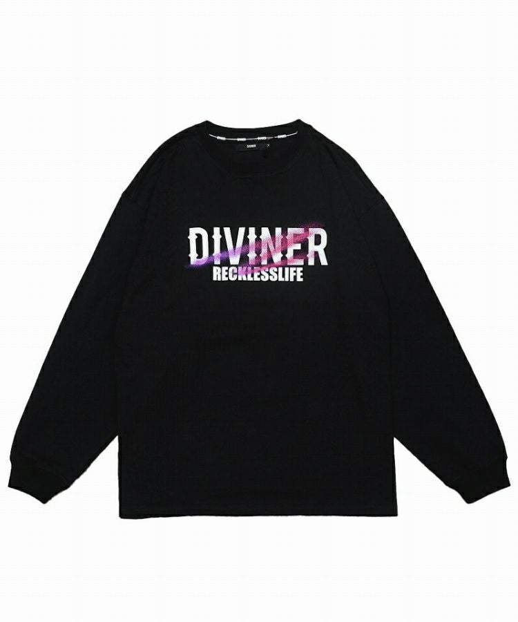 Existence L/TEE（ブラック） ロンT｜【公式】DIVINER（ディバイナー）