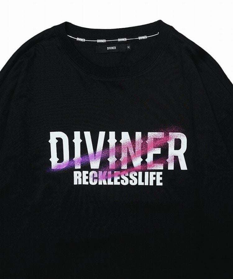 Existence L/TEE（ブラック） ロンT｜【公式】DIVINER（ディバイナー）