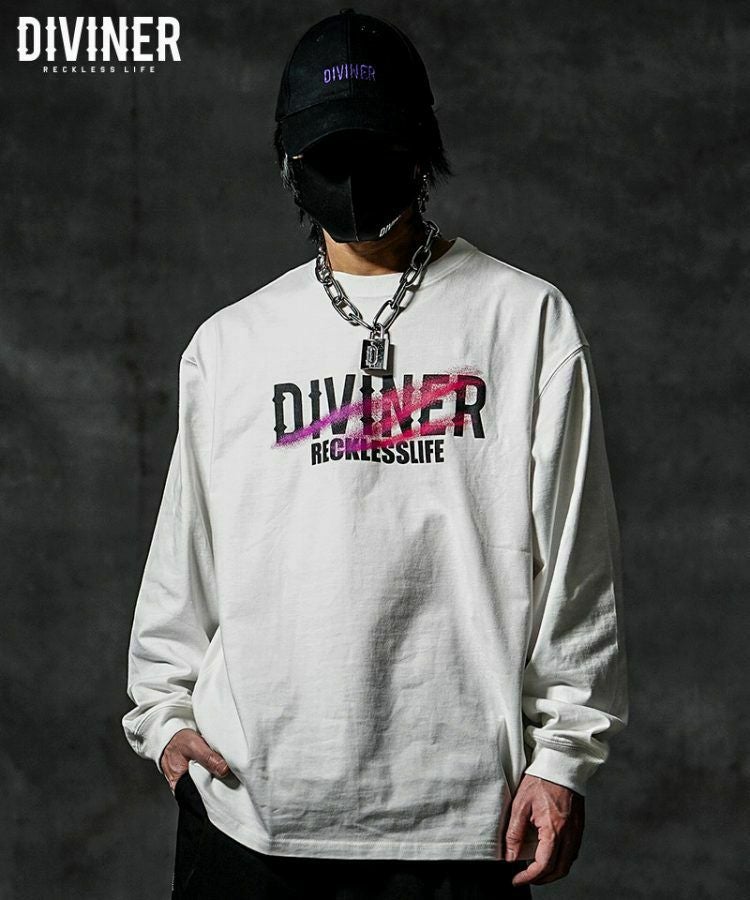 Existence L/TEE（オフホワイト） ロンT｜【公式】DIVINER（ディバイナー）