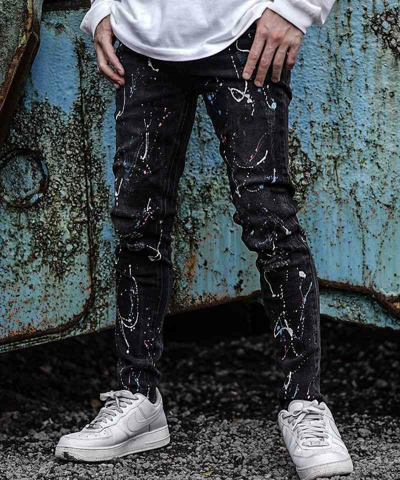 Splash Skinny Pants スキニーデニムパンツ｜【公式】DIVINER