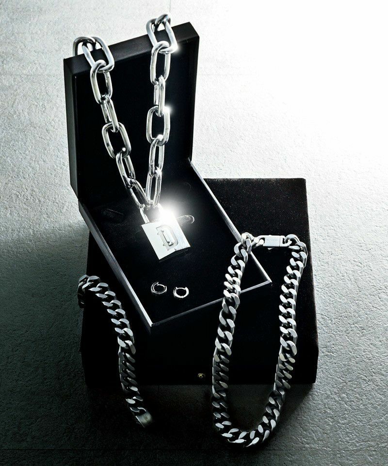 Flatlink Chain Neckless（シルバー）グッズ アクセサリー ネックレス