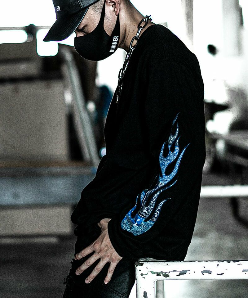 イグニス ロンT 長袖Tシャツ（ブラック）｜【公式】DIVINER