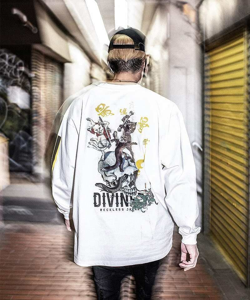 DIVINER JAPAN】鳥獣戯画TEE トップス 長袖 Tシャツ｜【公式】DIVINER