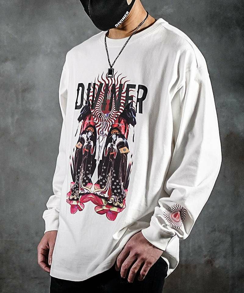 DIVINER JAPAN】百鬼夜行TEE トップス 長袖 Tシャツ｜【公式】DIVINER