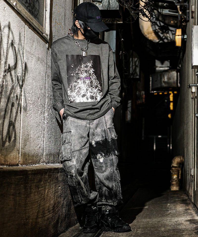 CrematoriumL/TEE（チャコール） トップス ロンT ｜【公式】DIVINER